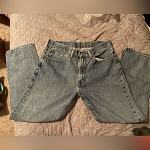 Levi's Light Blue Boyfriend Jeans - Relaxed Straight Leg